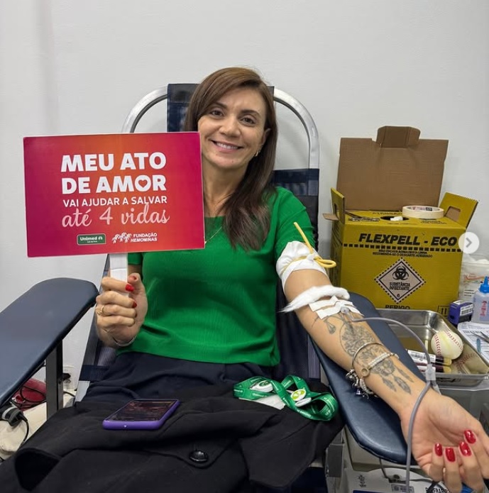 Unimed JF - Unimed Juiz de Fora realiza 5 Dia D de Doao de Sangue entre colaboradores 